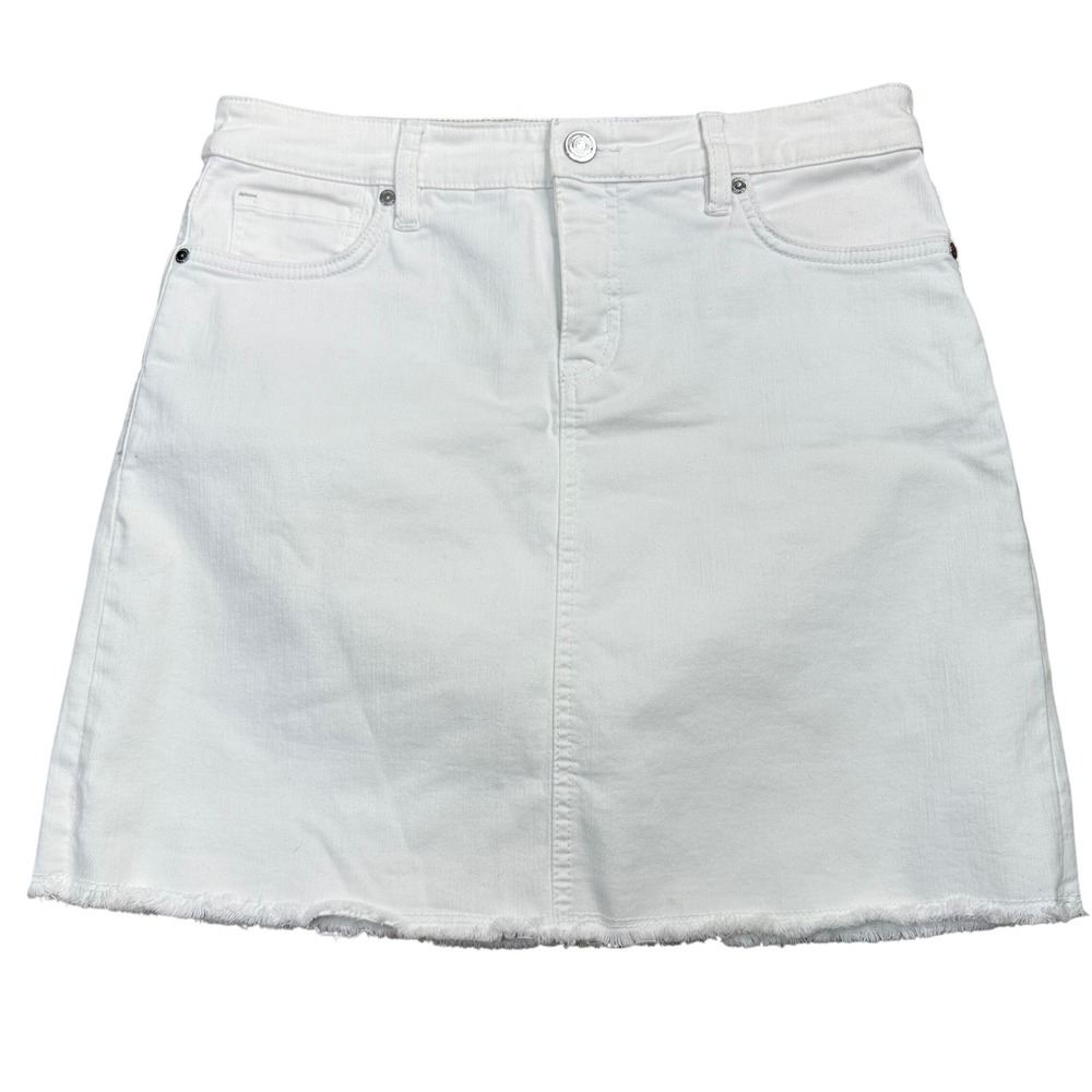 Tommy Bahama (White) Ella Twill Skirt Women Size 8